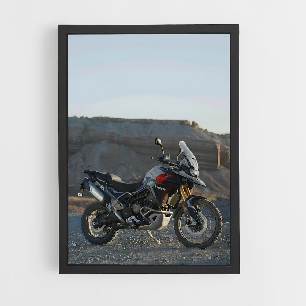 Poster Tigre Majestueux 900 – affiche Triumph (vue 2)